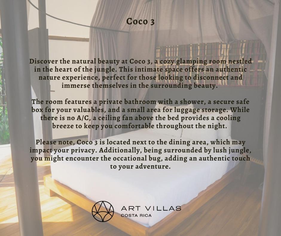 Art Villas Costa Rica, Villas & Glamping Uvita Exterior foto